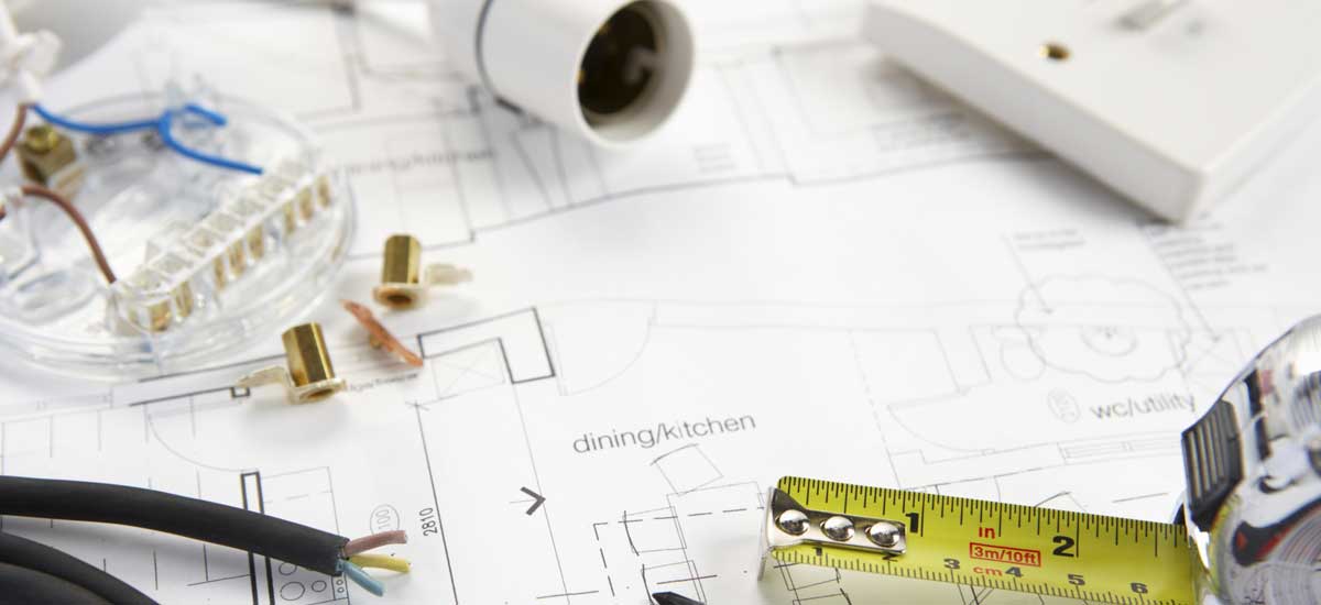 house rewiring schematics for a Dublin property